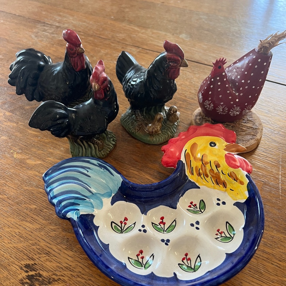 Rooster ceramics